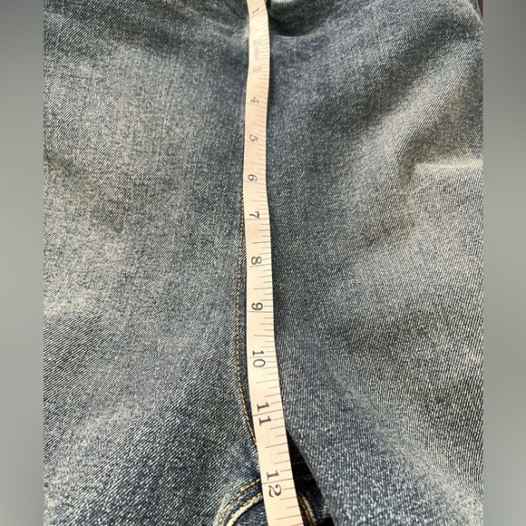 EB DEMIM Split Hem Jegging size 6/8/Medium with side zipper NWT Tommy wash - Picture 13 of 14